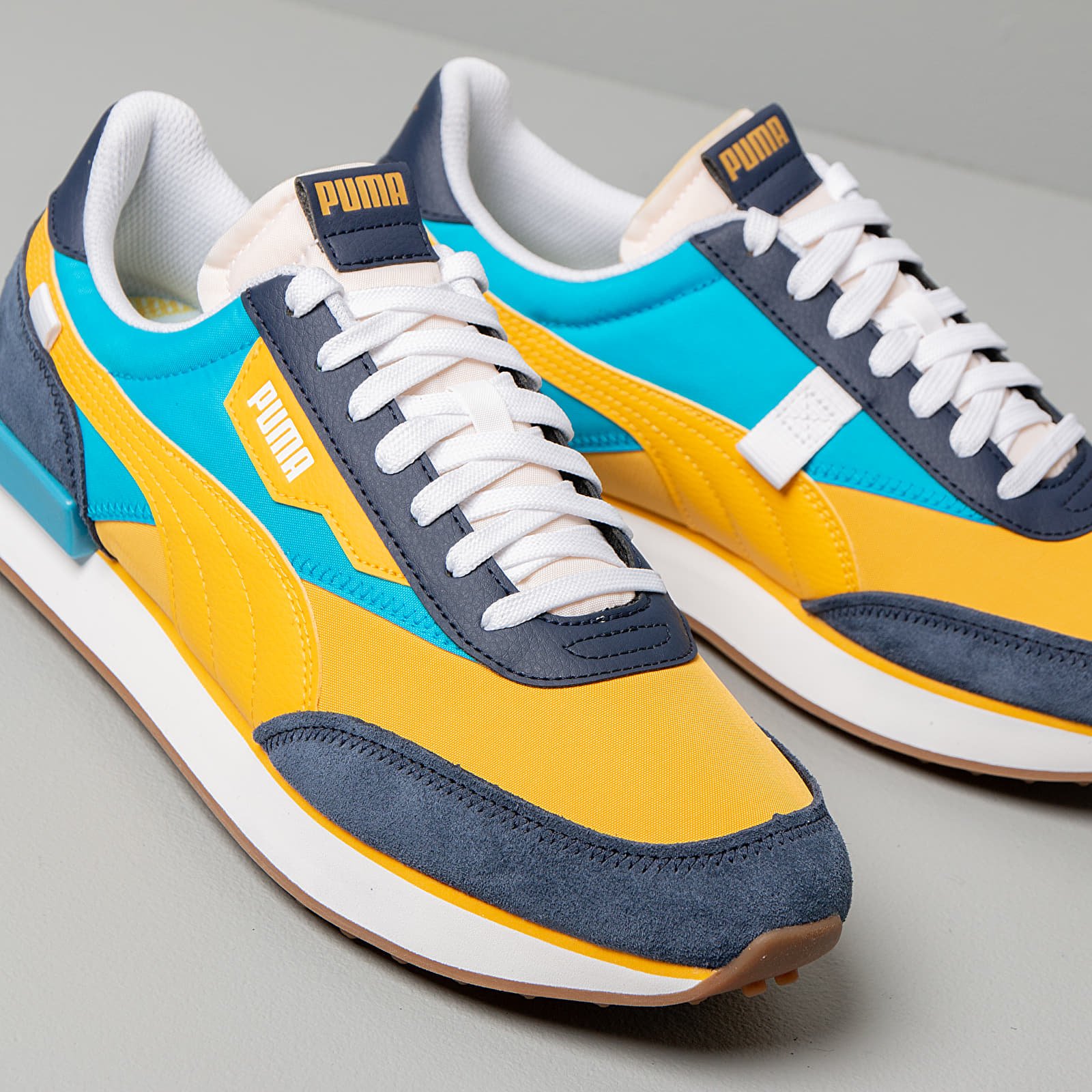 Men s shoes Puma Future Rider OG Pack Peacoat Spectra Yellow Footshop