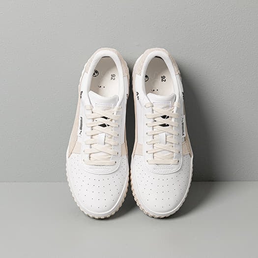 Women s shoes Puma x Selena Gomez Cali Leather Suede Puma White Silver Gray Footshop