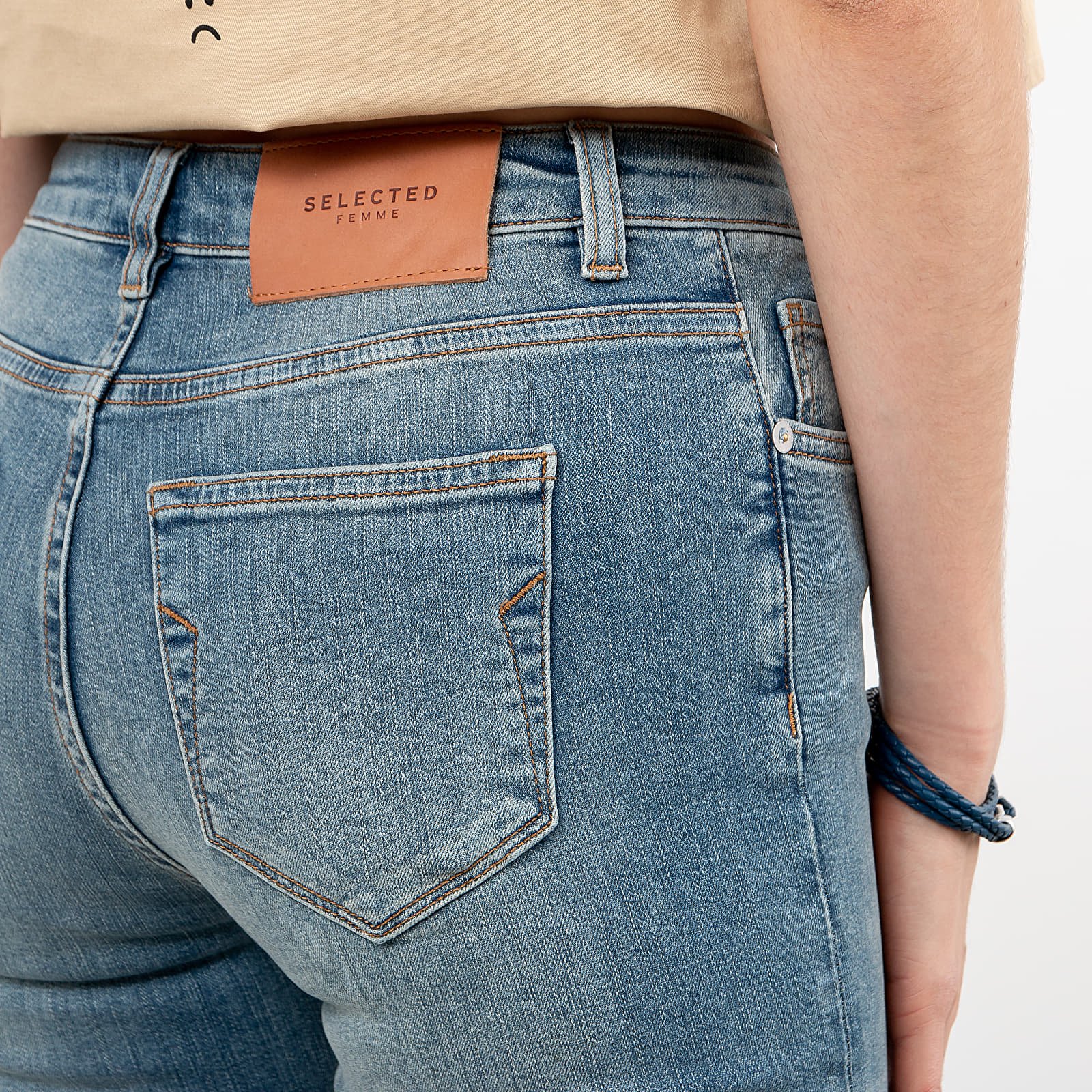 Selected femme sales skinny jeans