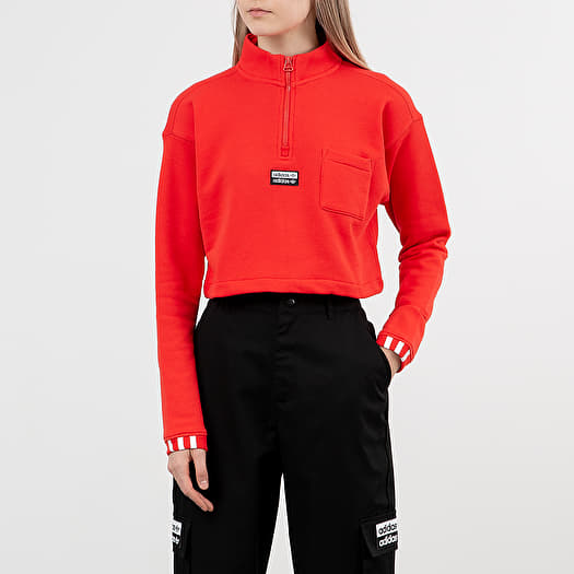 Adidas 90s store cropped hoodie