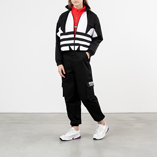 Large logo adidas jacket on sale