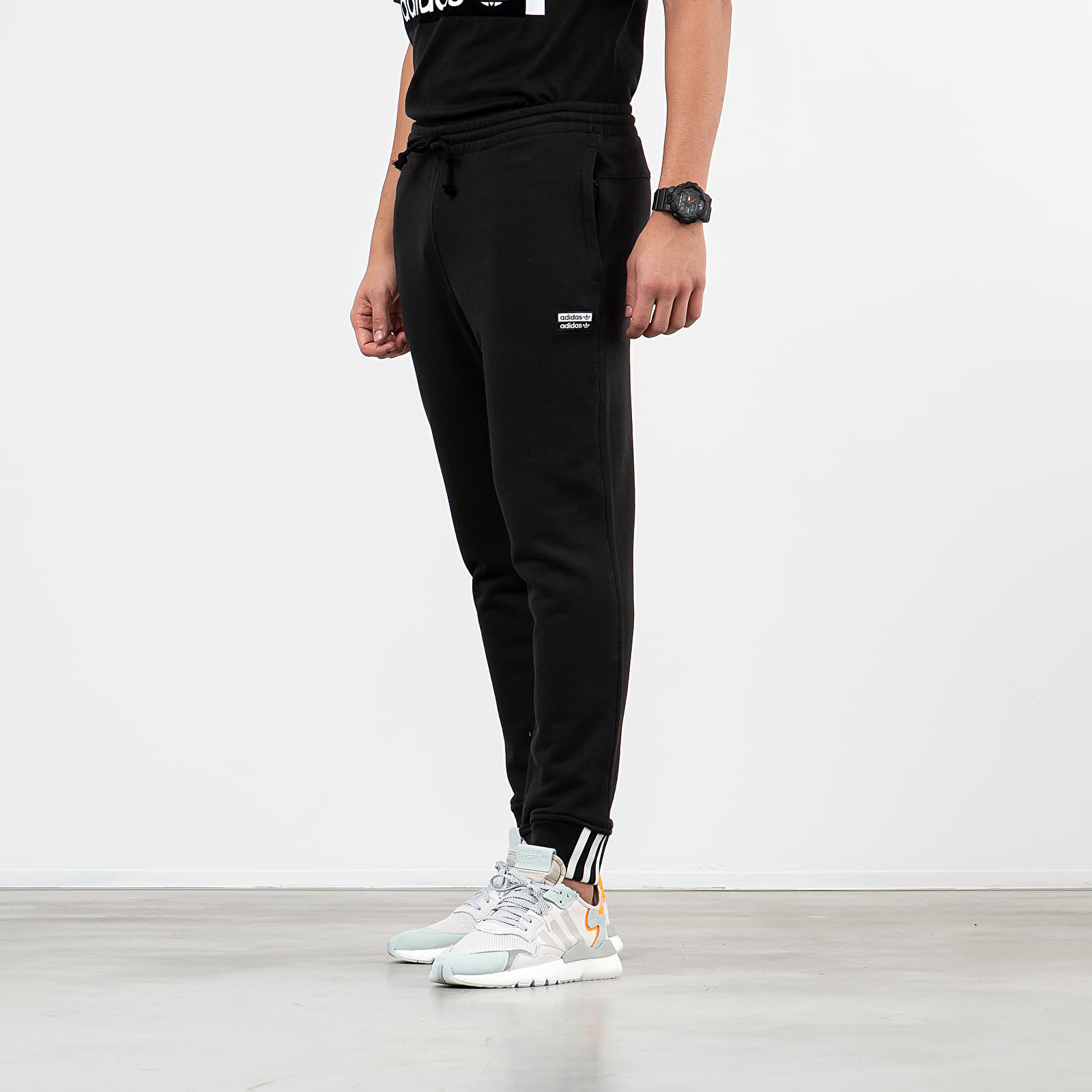 Džínsy a nohavice adidas F Sweatpants Black