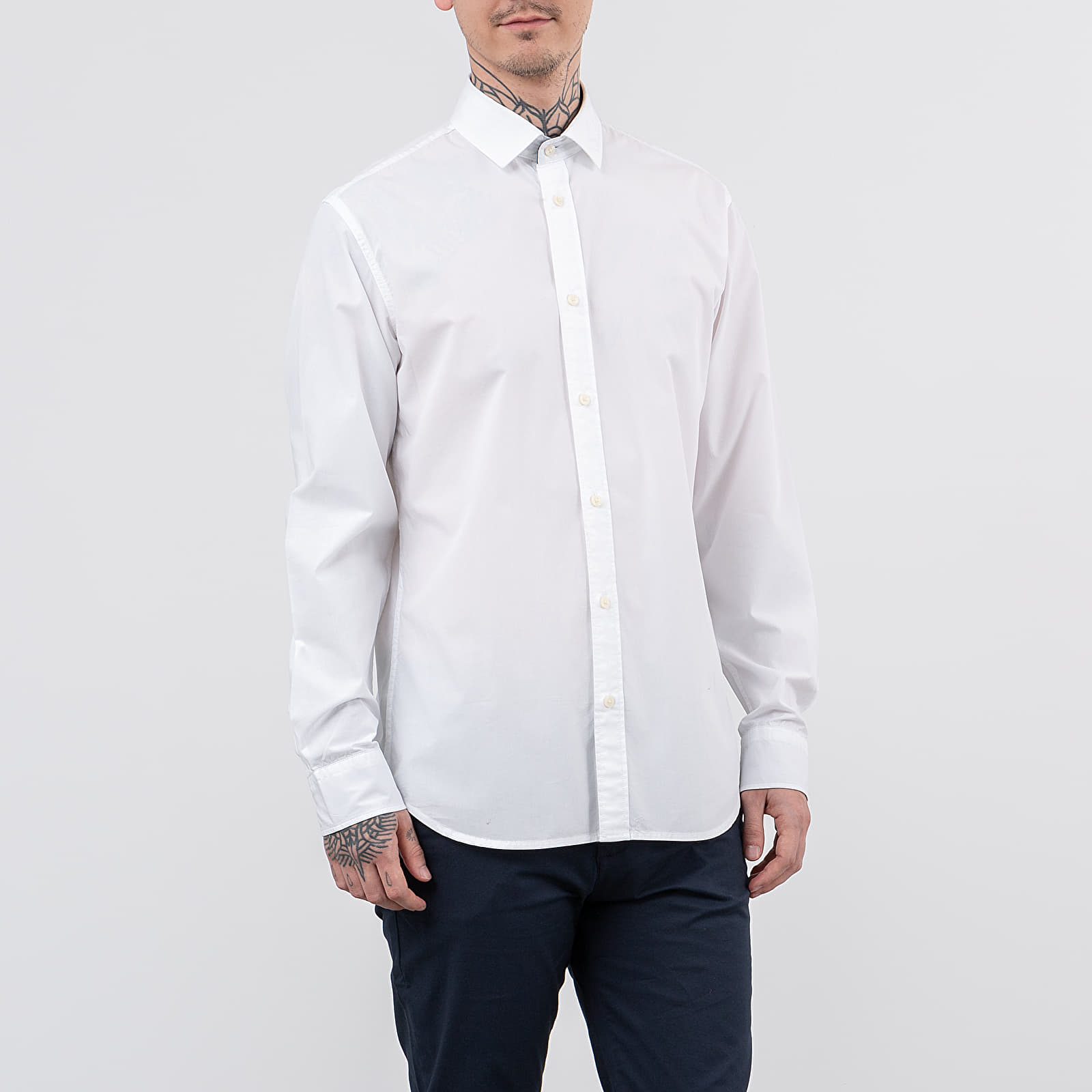 Koszule SELECTED Slim Fit Shirt White