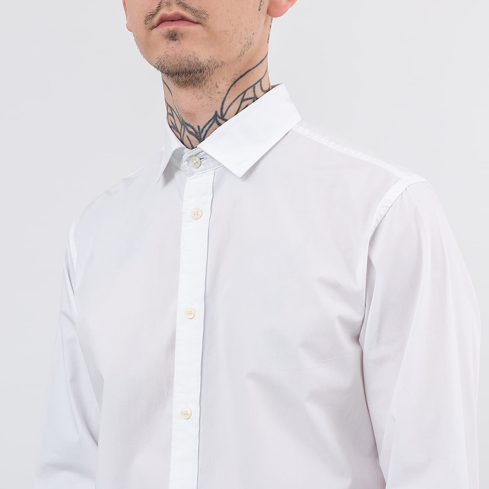 Koszule SELECTED Slim Fit Shirt White