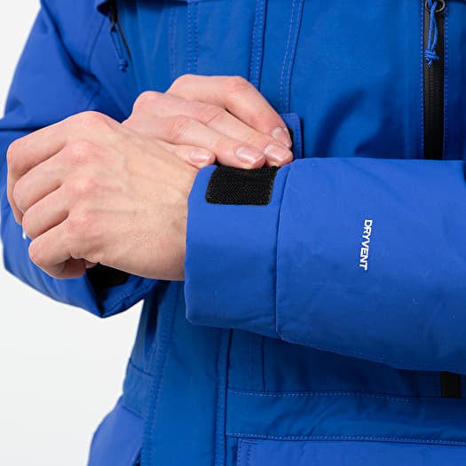 North face mcmurdo online parka blue