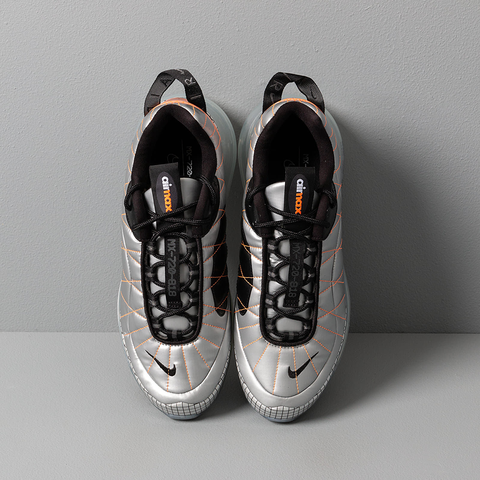 Vyriška avalynė Nike Mx-720-818 Metallic Silver/ Black-Total Orange
