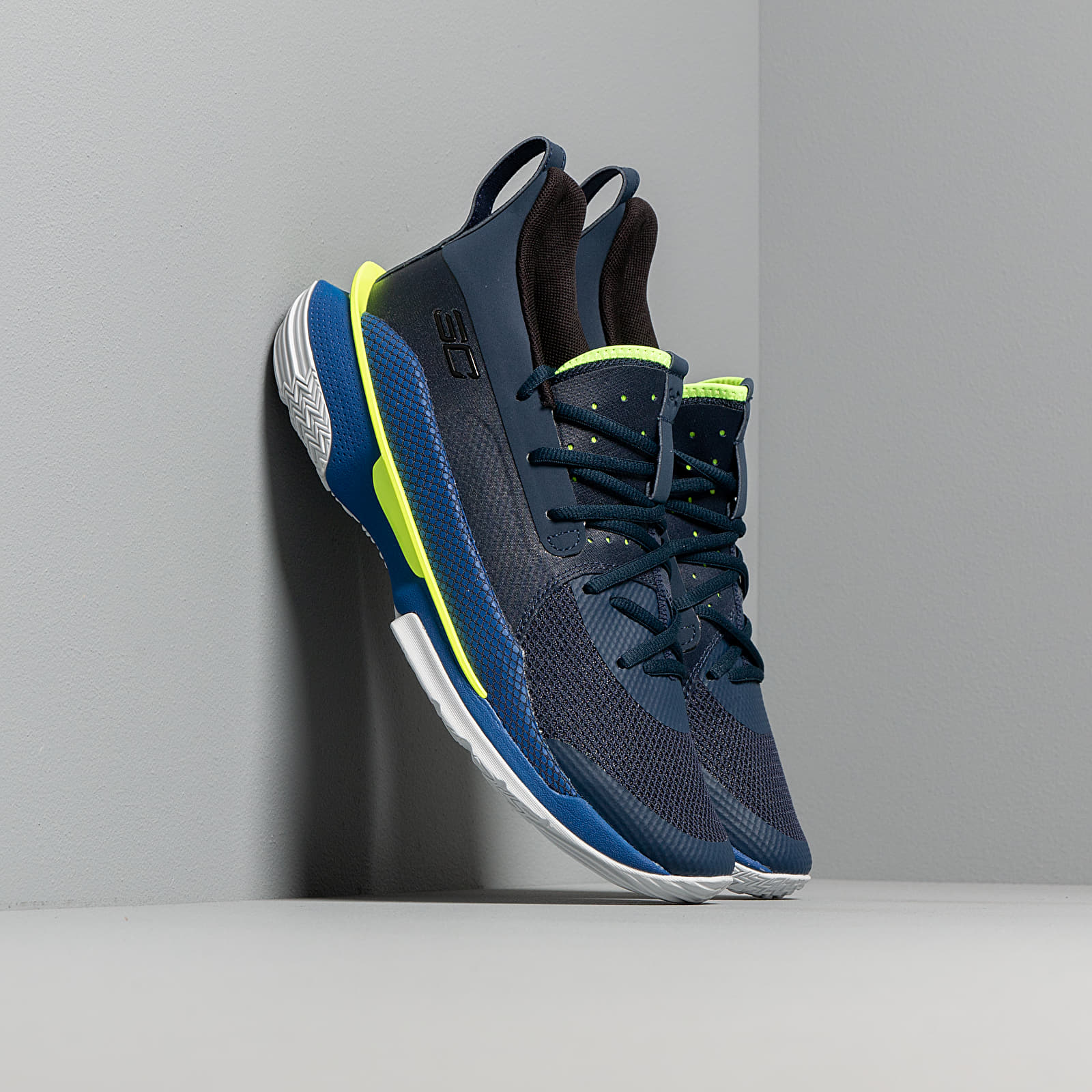 Men s shoes Under Armour Curry 7 Navy Footshop