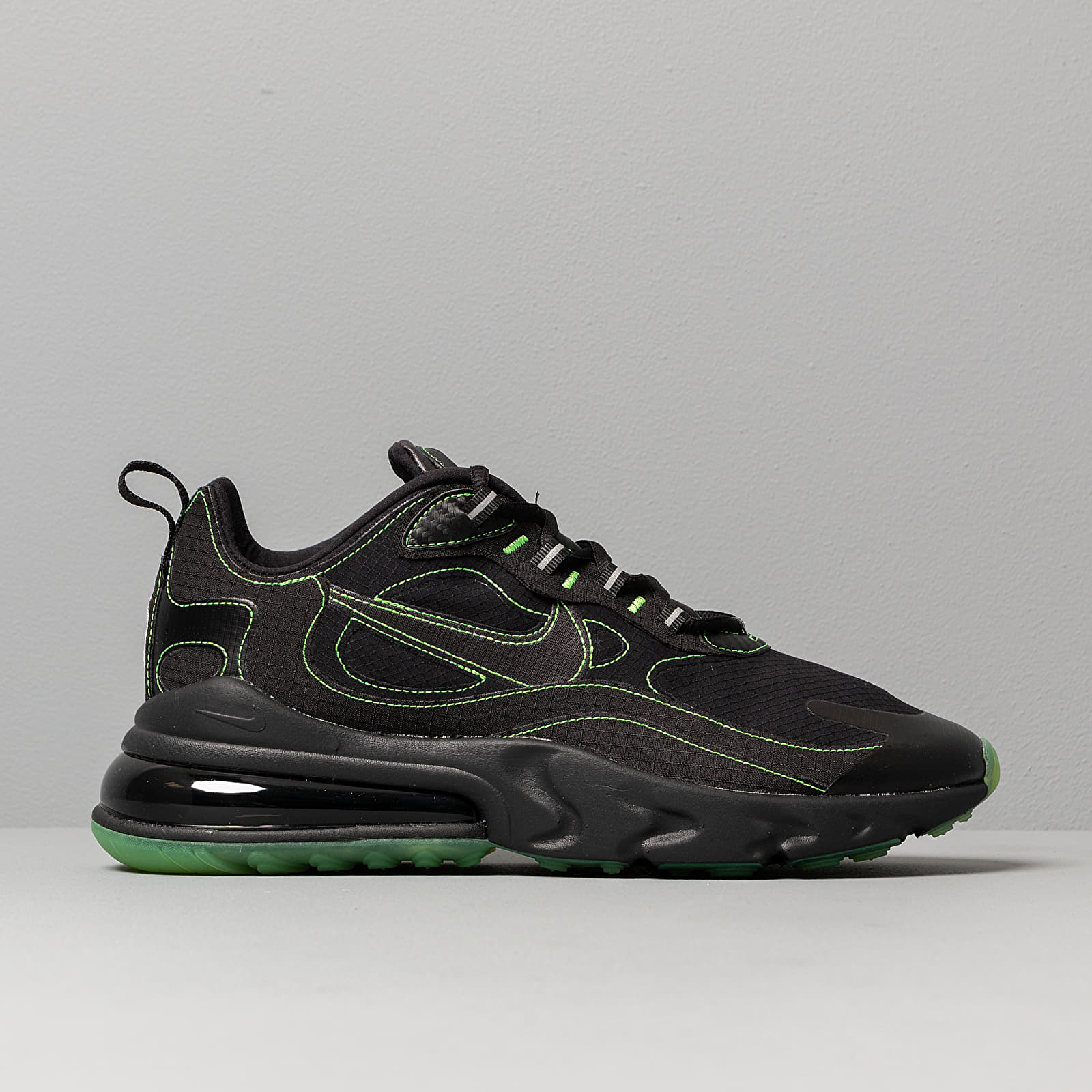 Men's shoes Nike Air Max 270 React Sp Black/ Black-Electric Green
