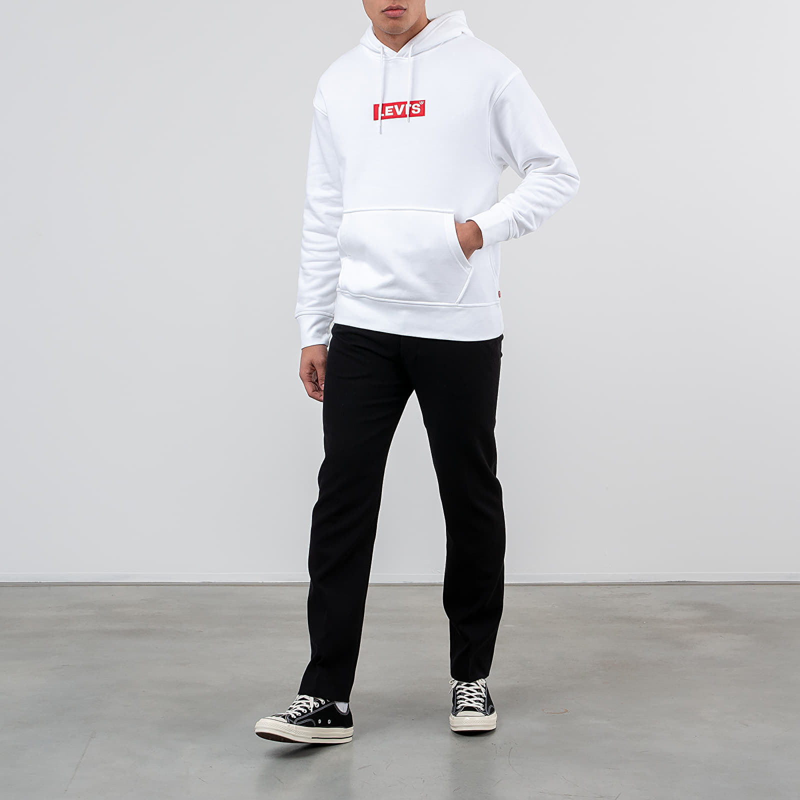 Levis box logo clearance hoodie