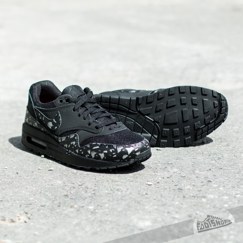 Damen Sneaker und Schuhe Nike Air Max 1 FB (GS) Black/ Black-Total Orange