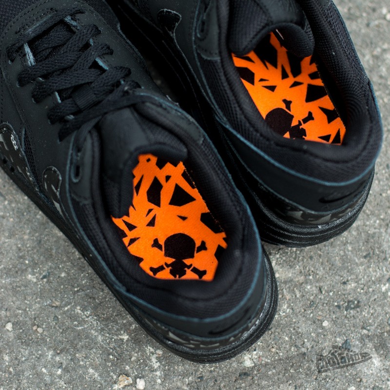 Damen Sneaker und Schuhe Nike Air Max 1 FB (GS) Black/ Black-Total Orange