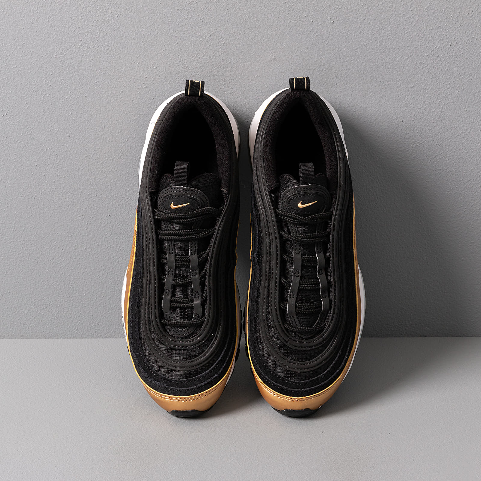 Sko til kvinder Nike Air Max 97 (GS) Black/ Metallic Gold