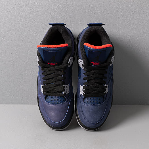 Men s shoes Air Jordan 4 Retro Wntr Loyal Blue Black White Habanero Red Footshop