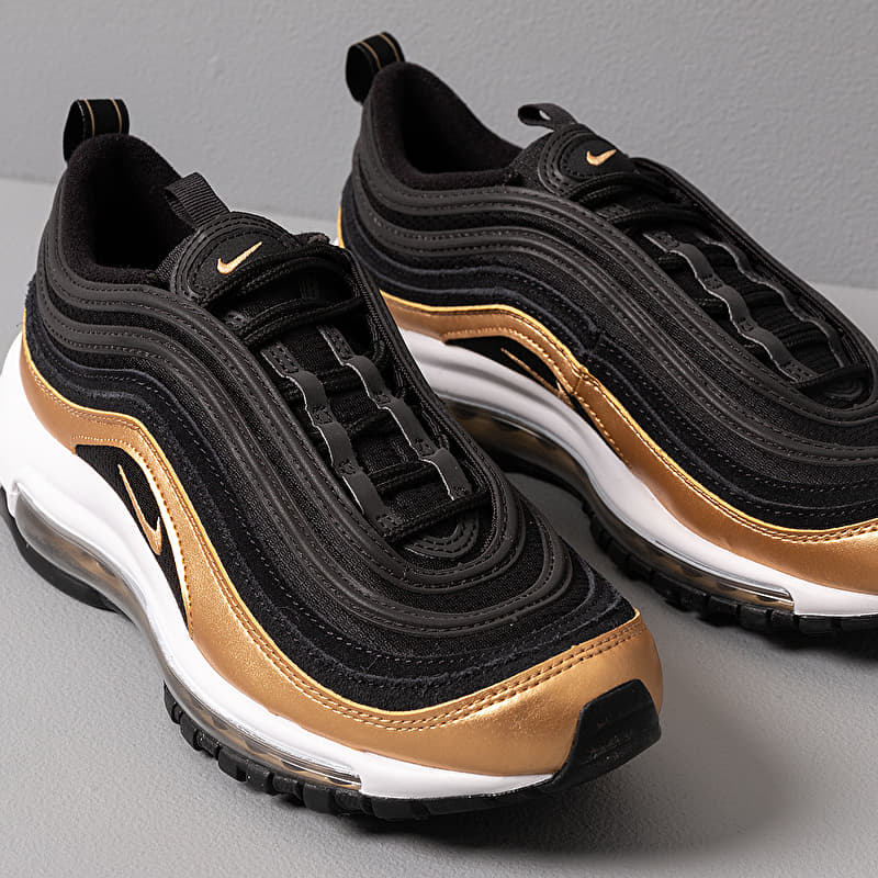 nike black and gold ladies shoes