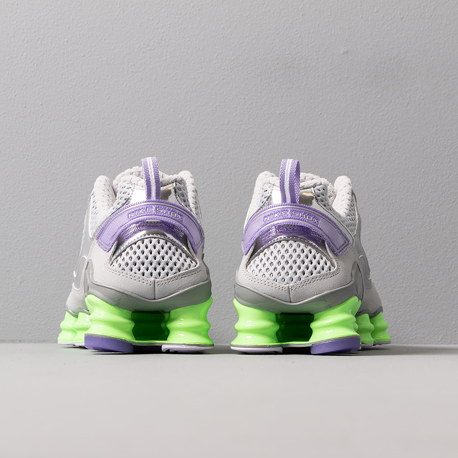 Women's shoes Nike W Shox TL Nova SP Metalic Platinum/ Metallic Silver-Lime Blast