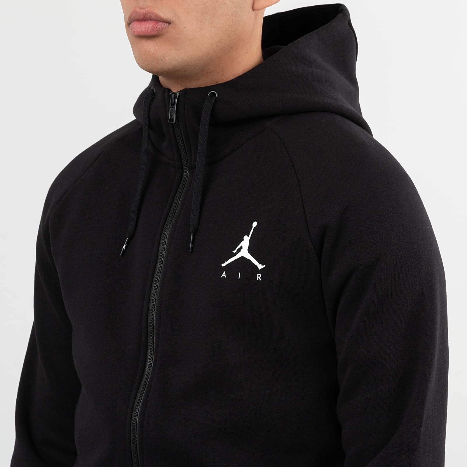 Hoodies and sweatshirts Jordan Jumpman Fleece Fullzip Hoodie Black/ White