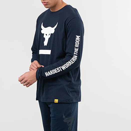 The rock under armour long sleeve top