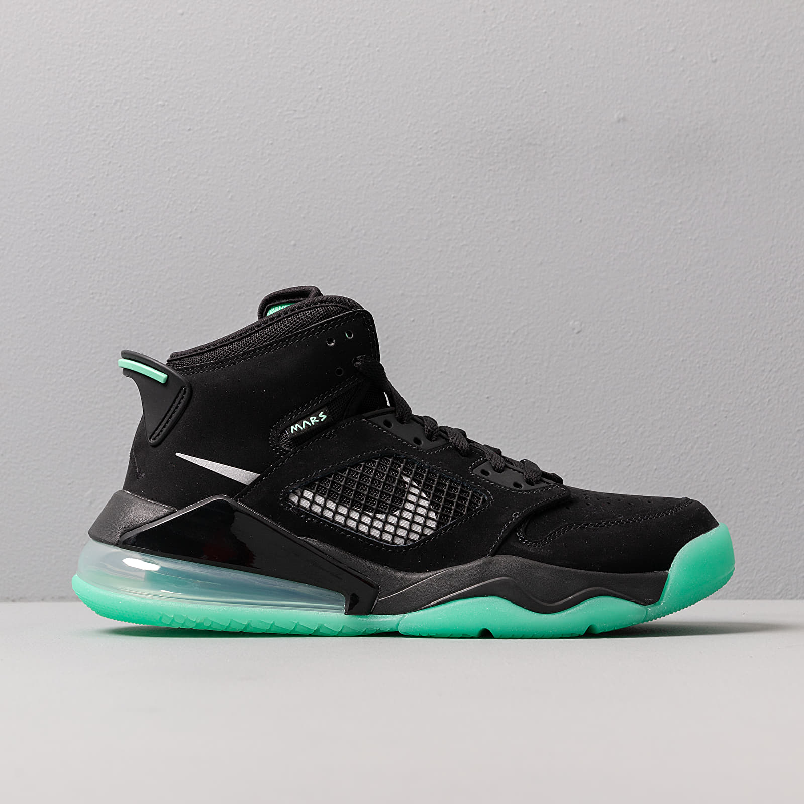 Women s shoes Jordan Mars 270 GS Black Reflect Silver Green