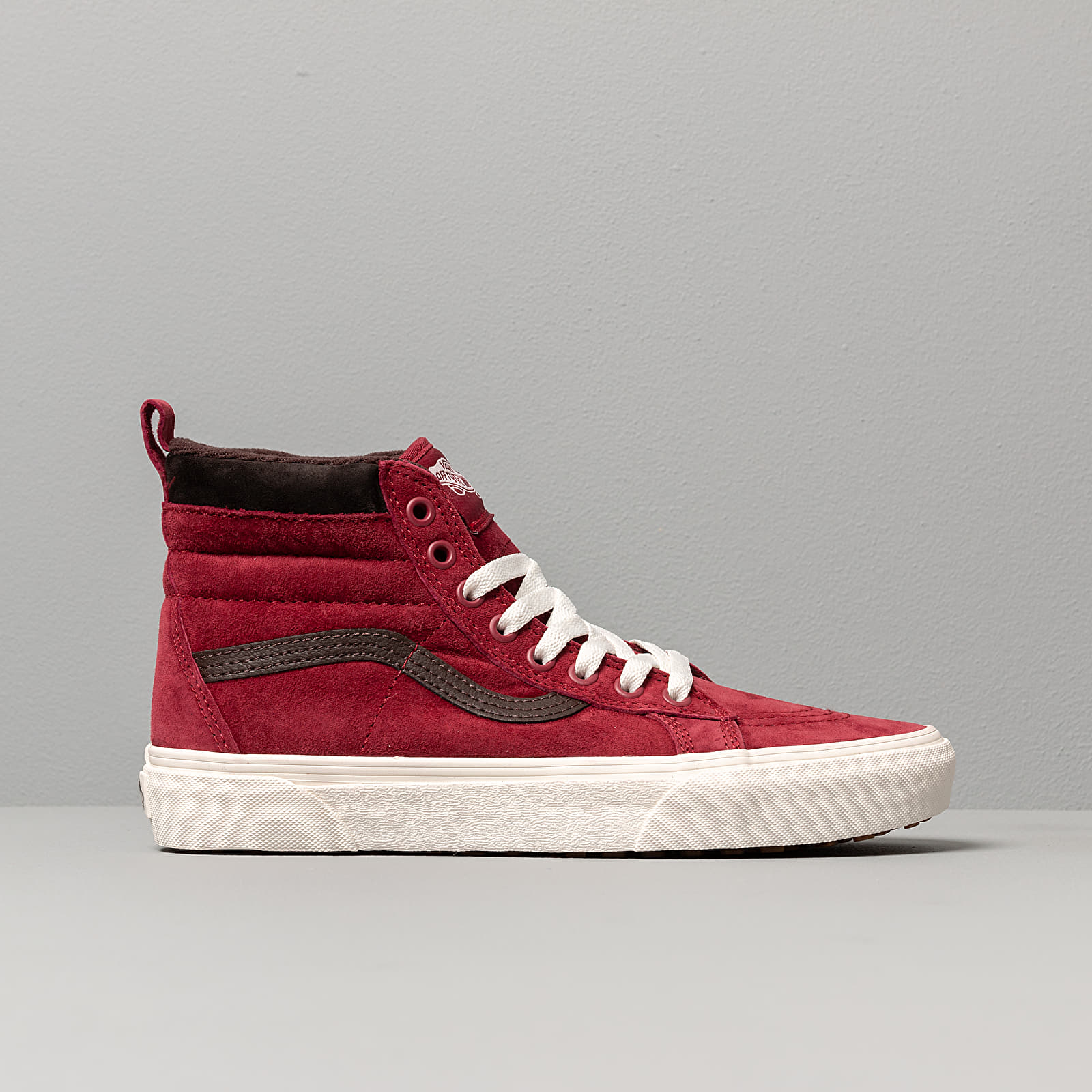 Herren Sneaker und Schuhe Vans Sk8 Hi MTE Maroon Chocolate Torte Footshop