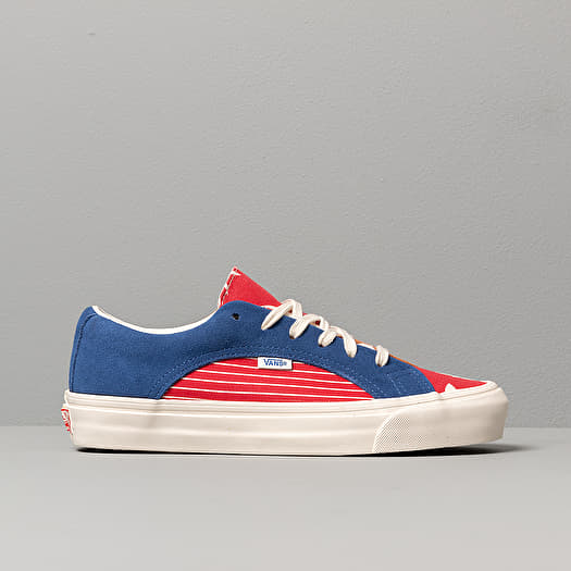 Vans OG Lampin LX (Suede/ Canvas) True Blue/ Racing Red | Footshop