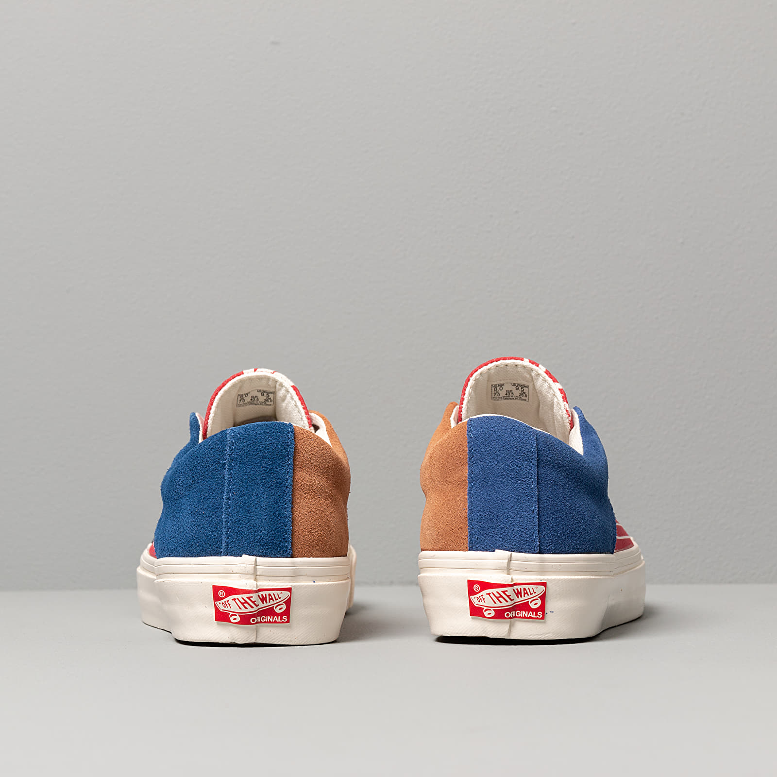 Herren Sneaker und Schuhe Vans OG Lampin LX Suede Canvas True