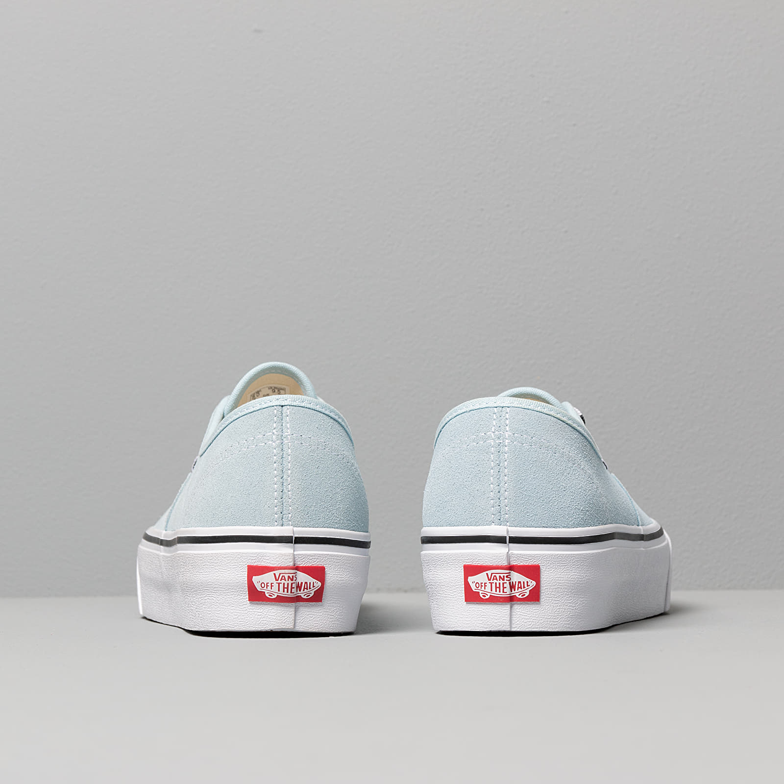 Vans authentic discount platform blue