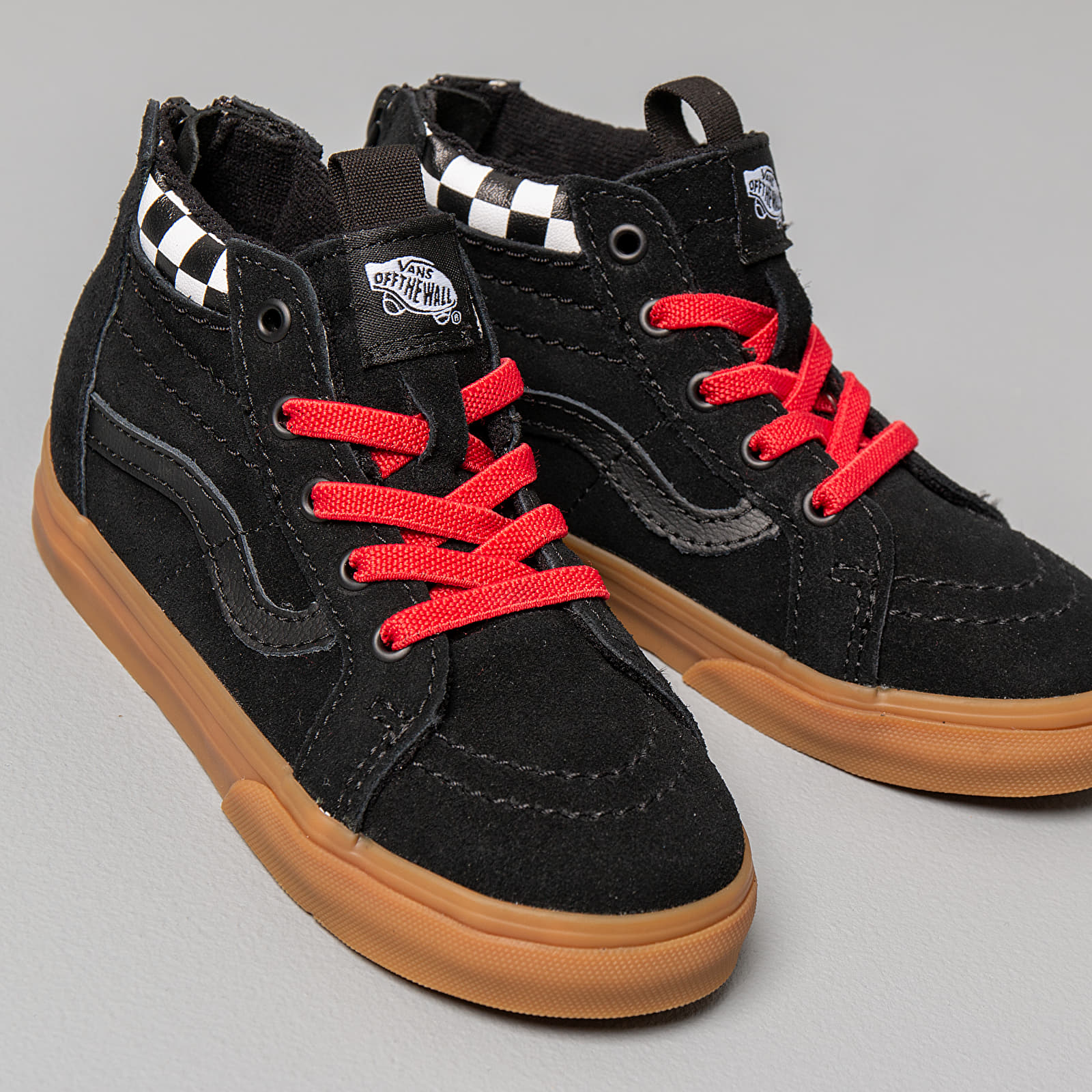 Zapatos vans ajedrez zip outlet