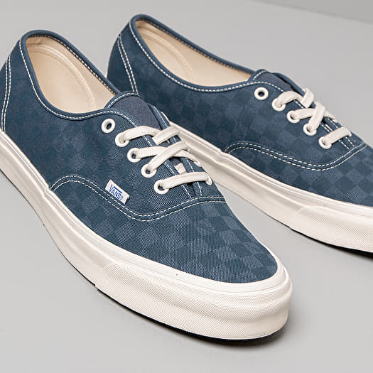 Men s shoes Vans OG Authentic LX Canvas Suede Checkerboard Footshop