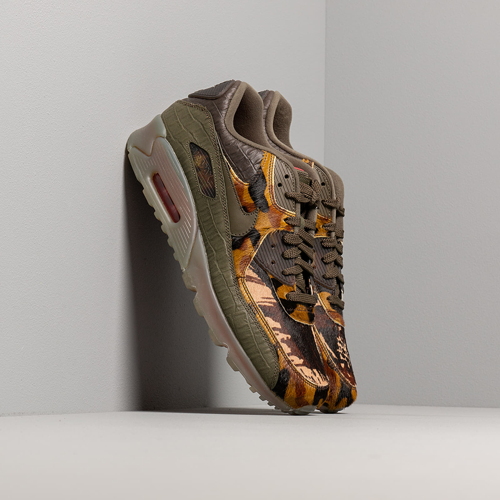 Herenschoenen Nike Air Max 90 Leather Cargo Khaki