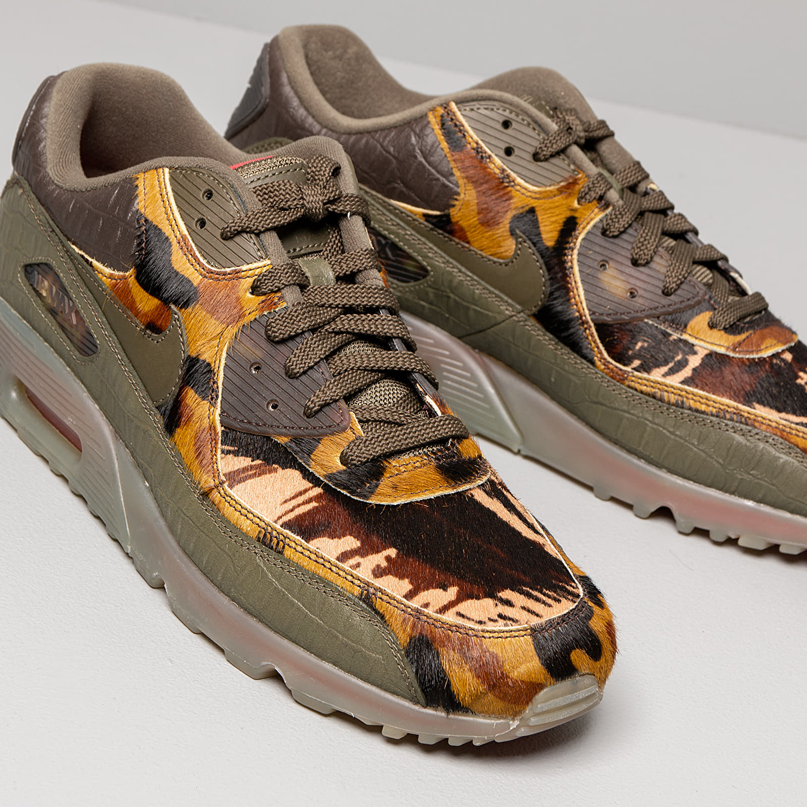 Herenschoenen Nike Air Max 90 Leather Cargo Khaki
