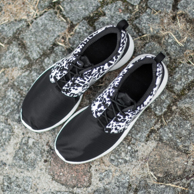 Buty damskie Nike Roshe One Print (GS) Black/ Metallic Silver-White