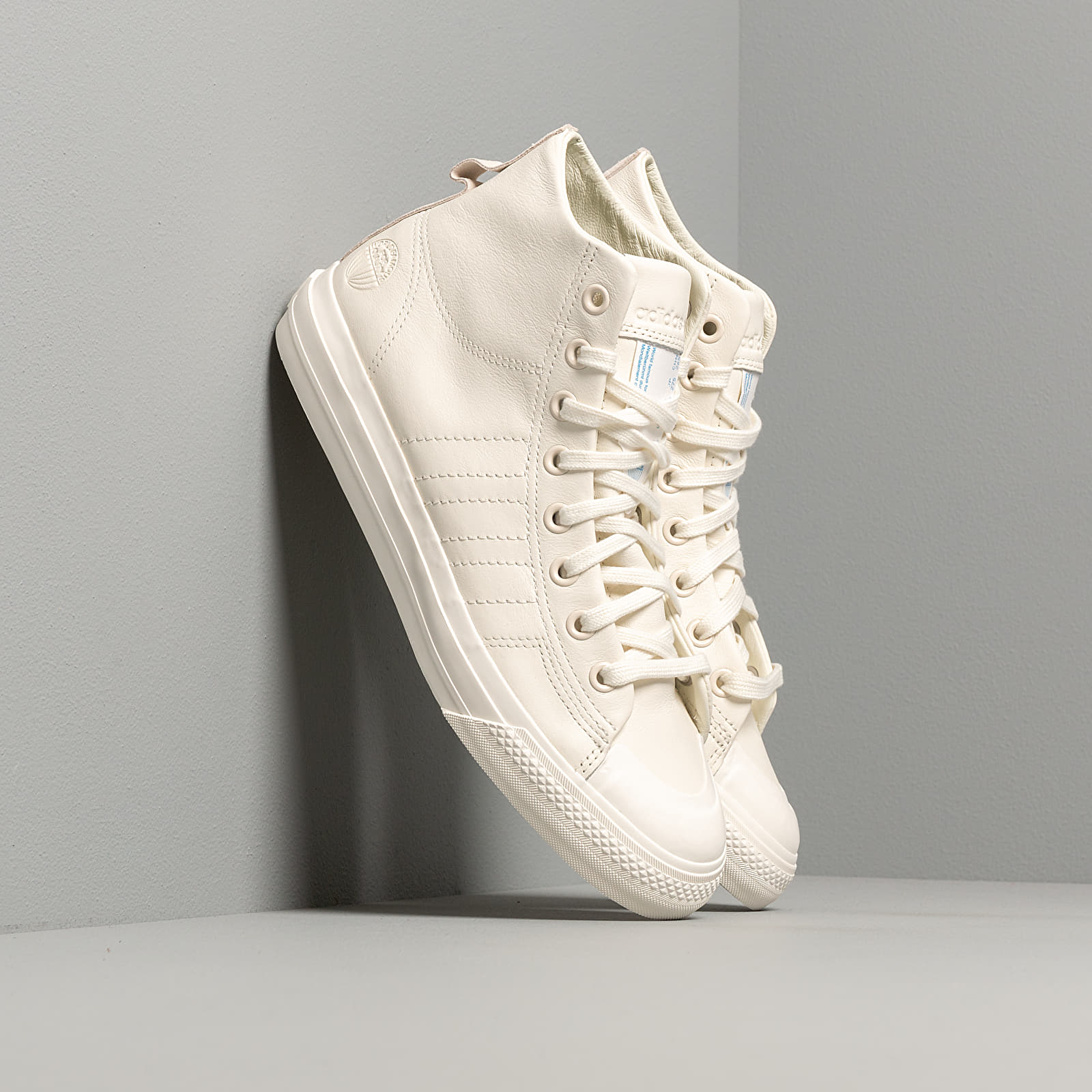 Herren Sneaker und Schuhe adidas Nizza Hi Rf Off White/ Off White/ Off White