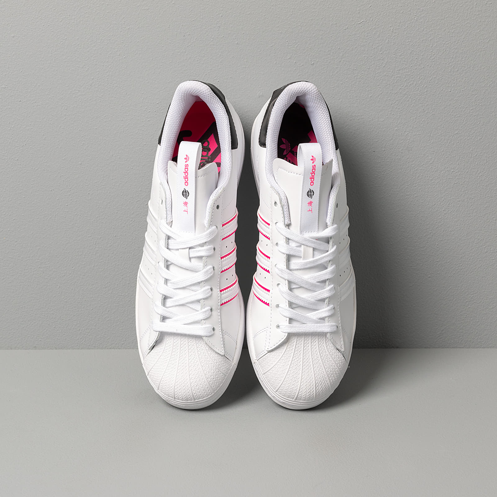 Men s shoes adidas Superstar Ftwr White Core Black Shock Pink