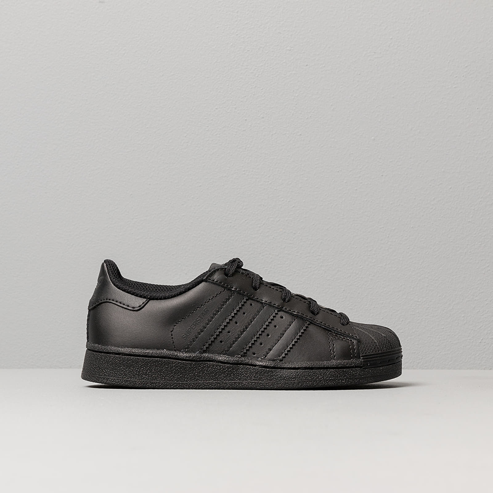 Otroške superge in čevlji adidas Superstar C Core Black/ Core Black/ Core Black