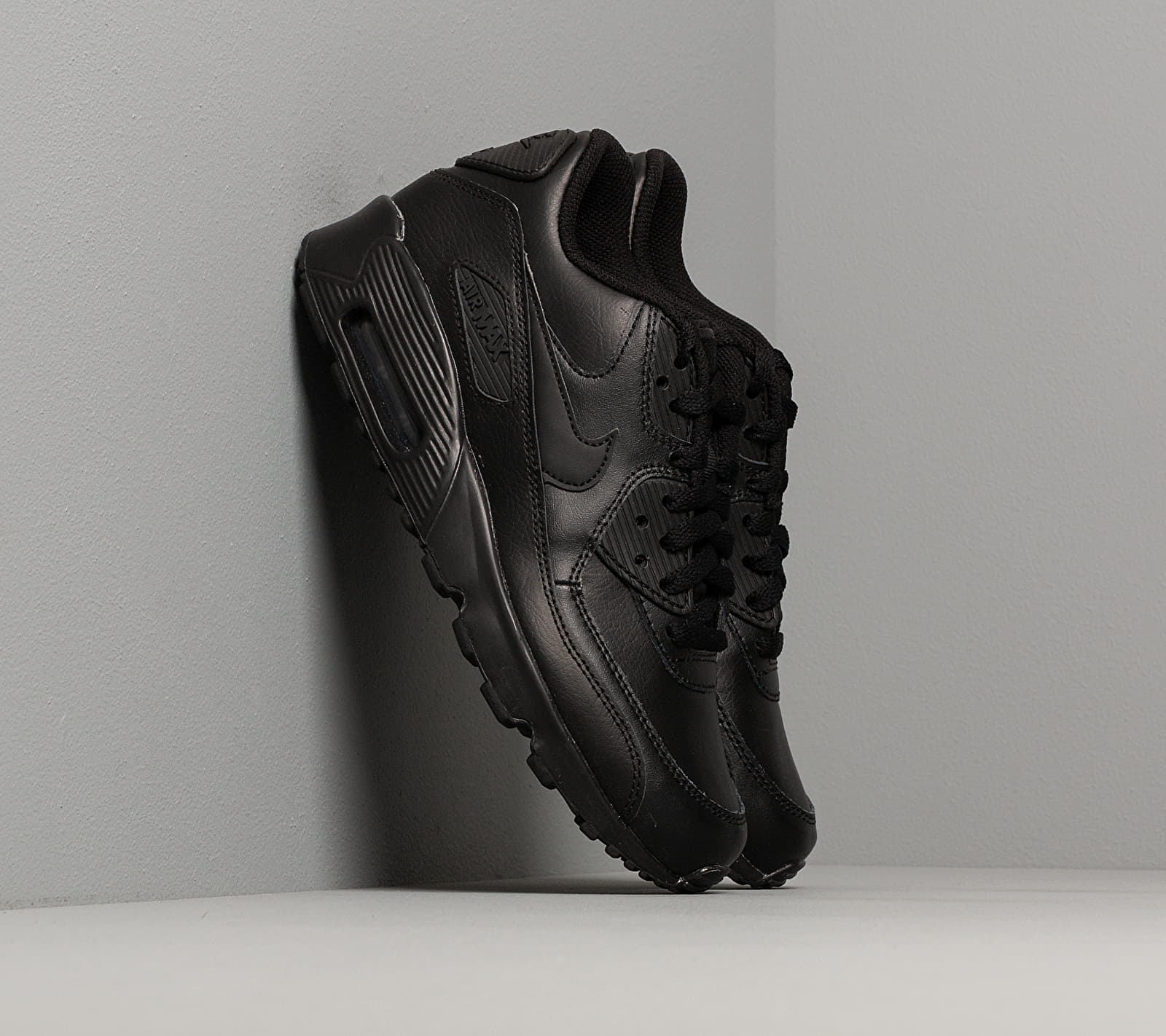 Sneakers Nike Air Max 90 Leather (GS) Black/ Black