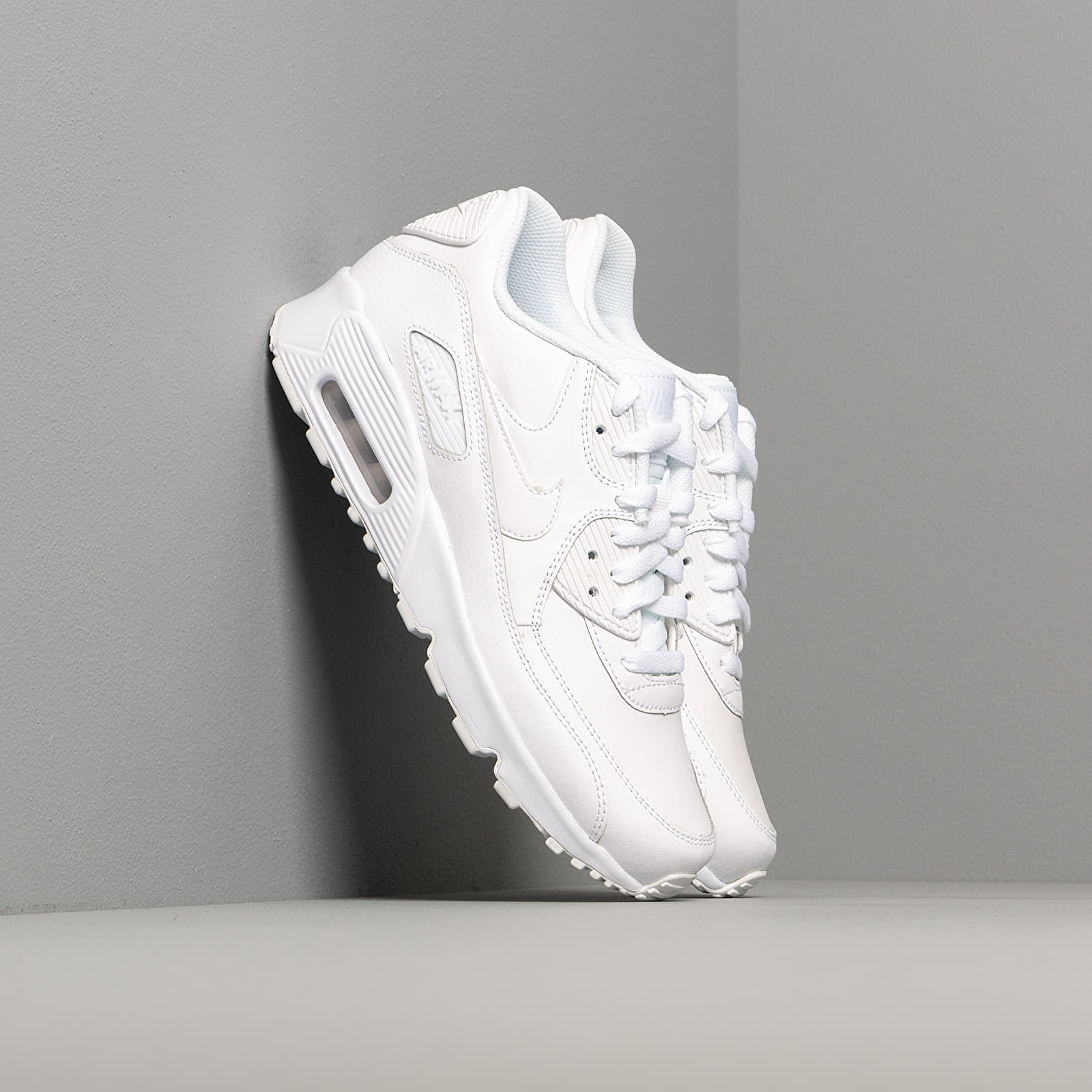 Scarpe e sneakers bambini Nike Air Max 90 Leather (GS) White/ White