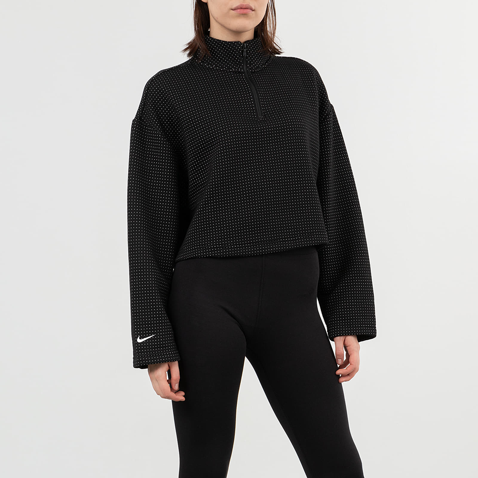 Hoodies and sweatshirts Nike Sportswear Tech Fleece Eng Qz Top Black/ White
