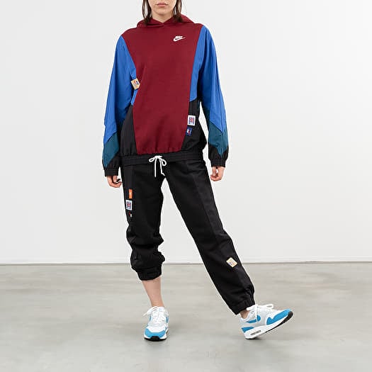 Hoodies and sweatshirts Nike Sportswear Icon Clash Pullover Mix Os Hoodie Team Red Footshop