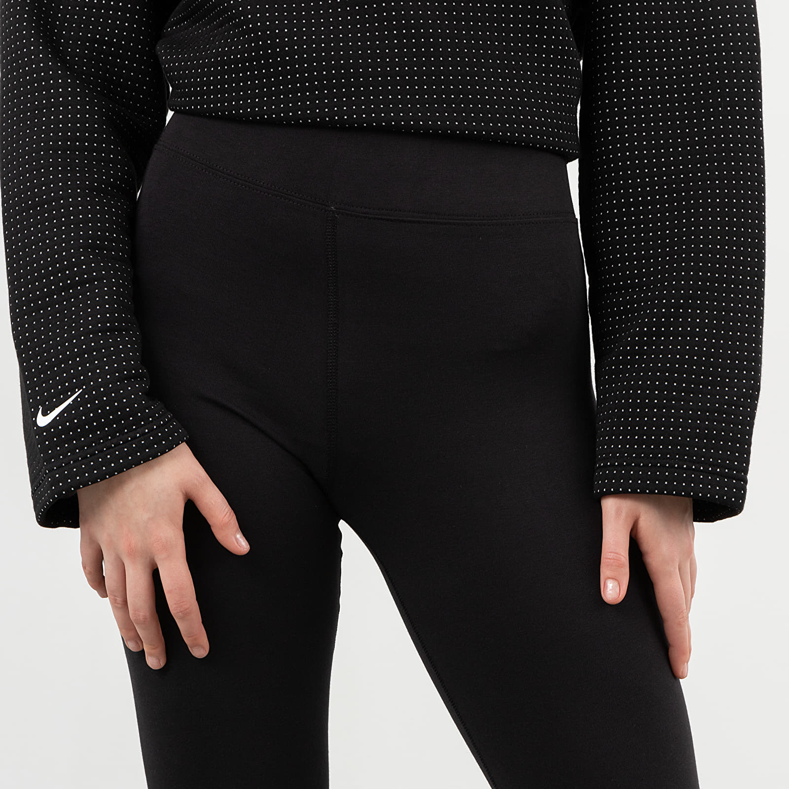 Pants and jeans Nike Sportswear Legasee H Futura Legging Black/ White