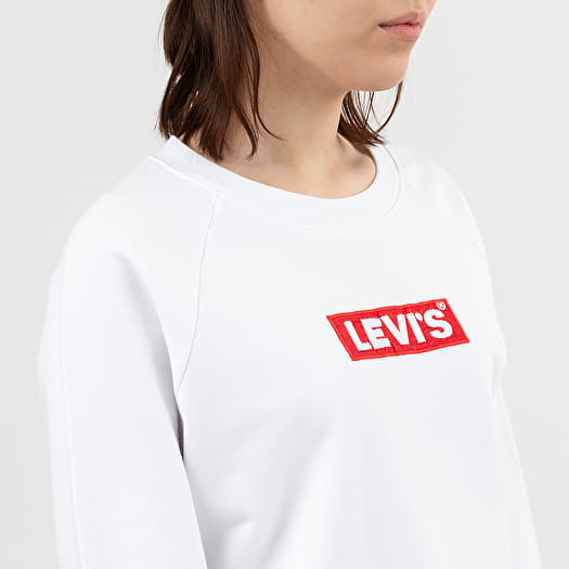 Relaxed graphic crewneck sweatshirt store