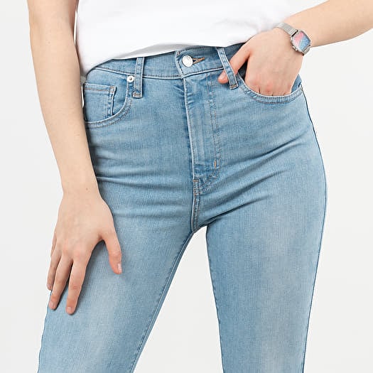 Pants and jeans Levi s Mile High Super Skinny Jeans Blue Footshop