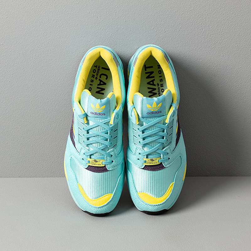adidas ZX 8000 Clear Aqua/ Light Aqua/ Shock Yellow | Footshop