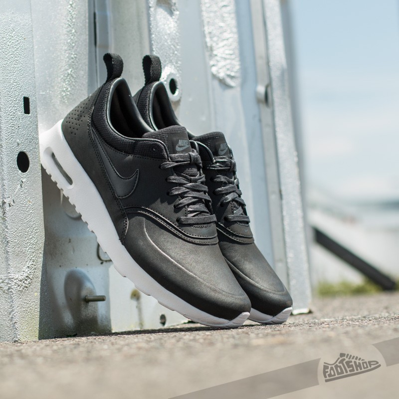 Dámske topánky a tenisky Nike WMNS Air Max Thea Premium Black/ Black- Anthracite-White