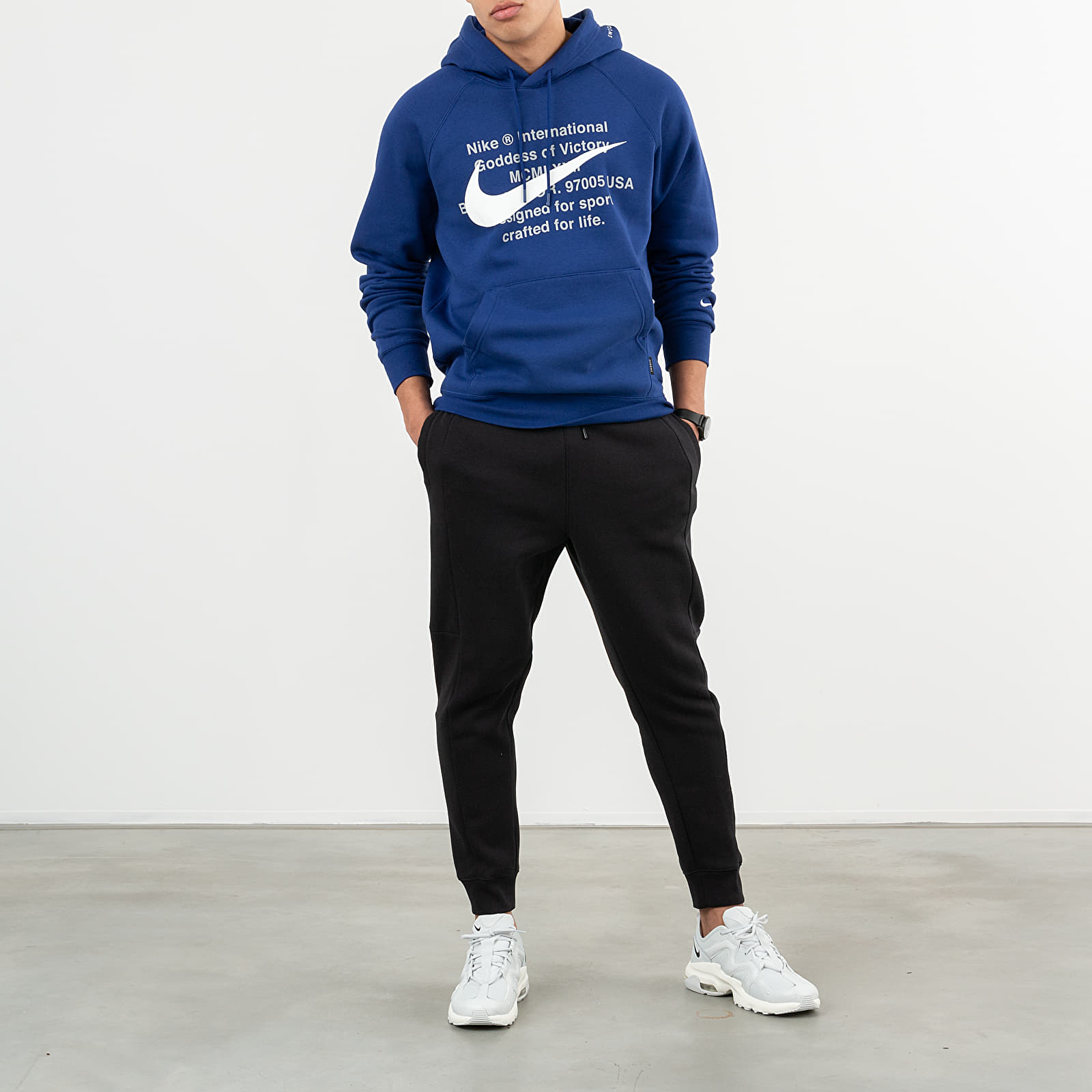 Deep royal clearance blue hoodie