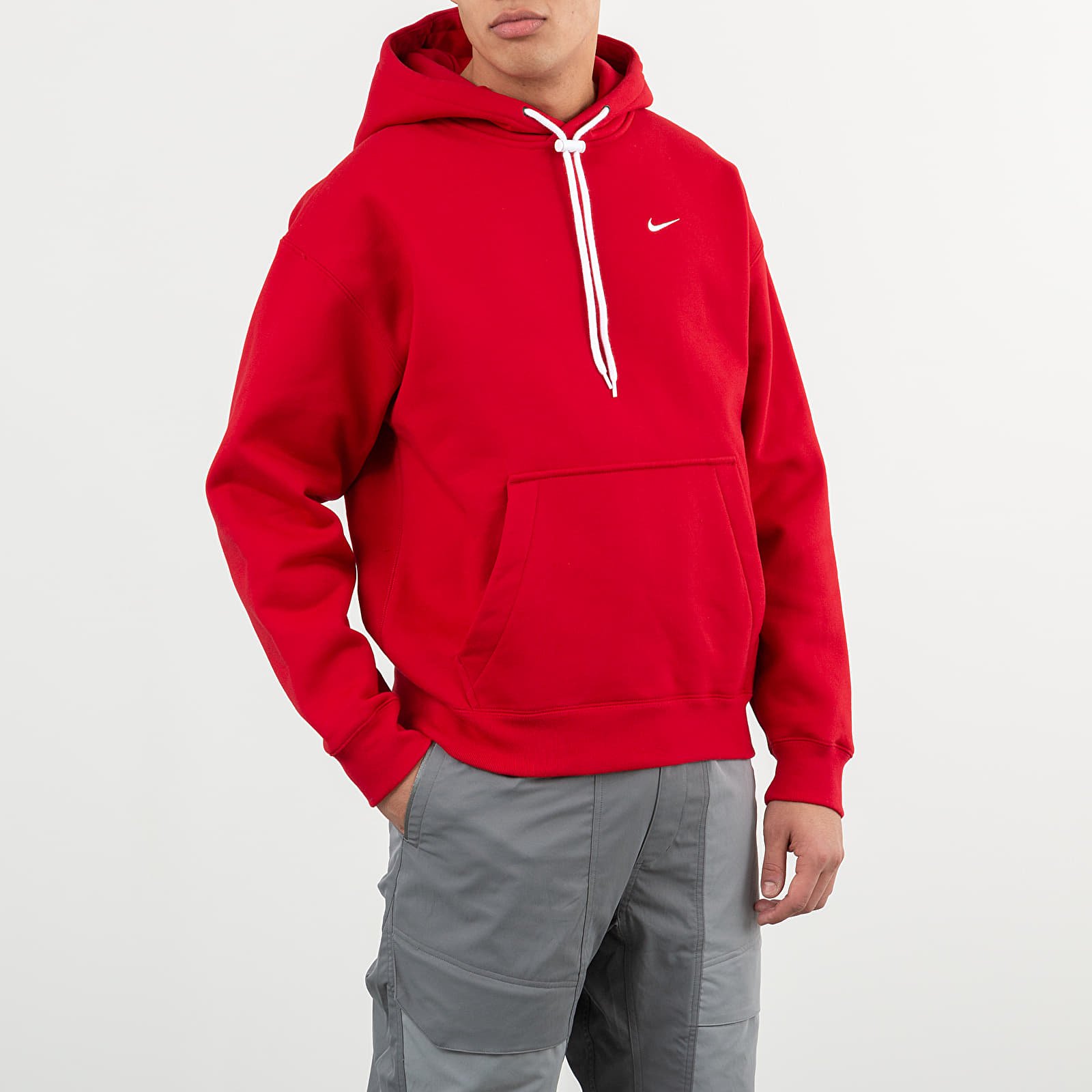 Nikelab hotsell red hoodie
