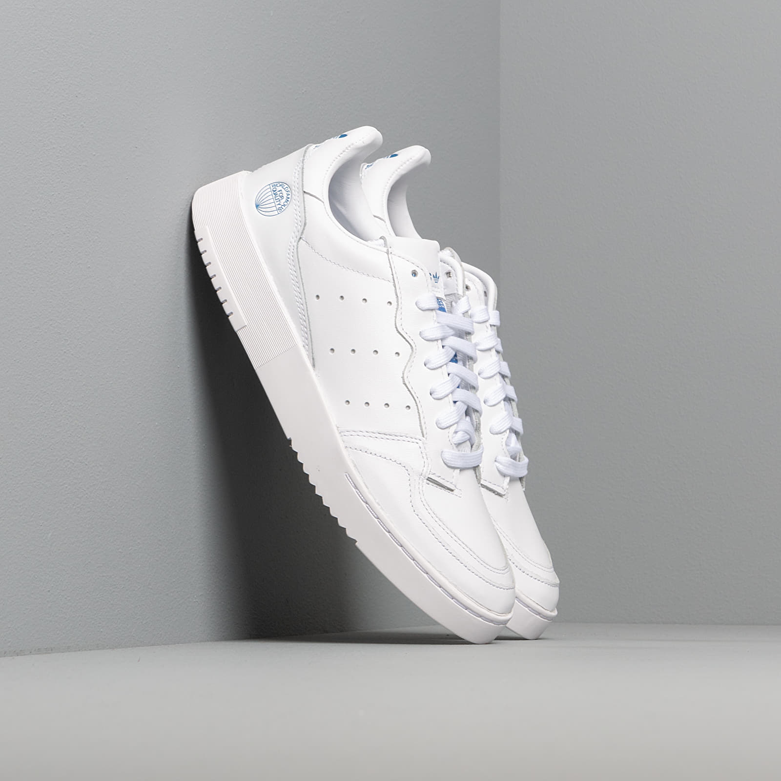 Férfi cipők adidas Supercourt Ftw White/ Ftw White/ Blue Bird