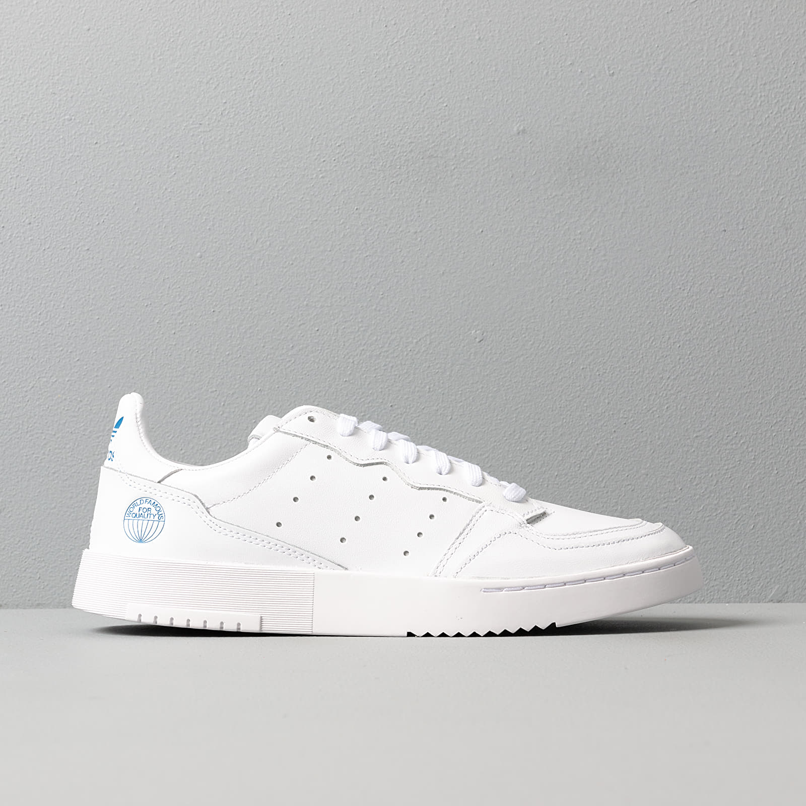 Chaussures et baskets homme adidas Supercourt Ftw White/ Ftw White/ Blue Bird
