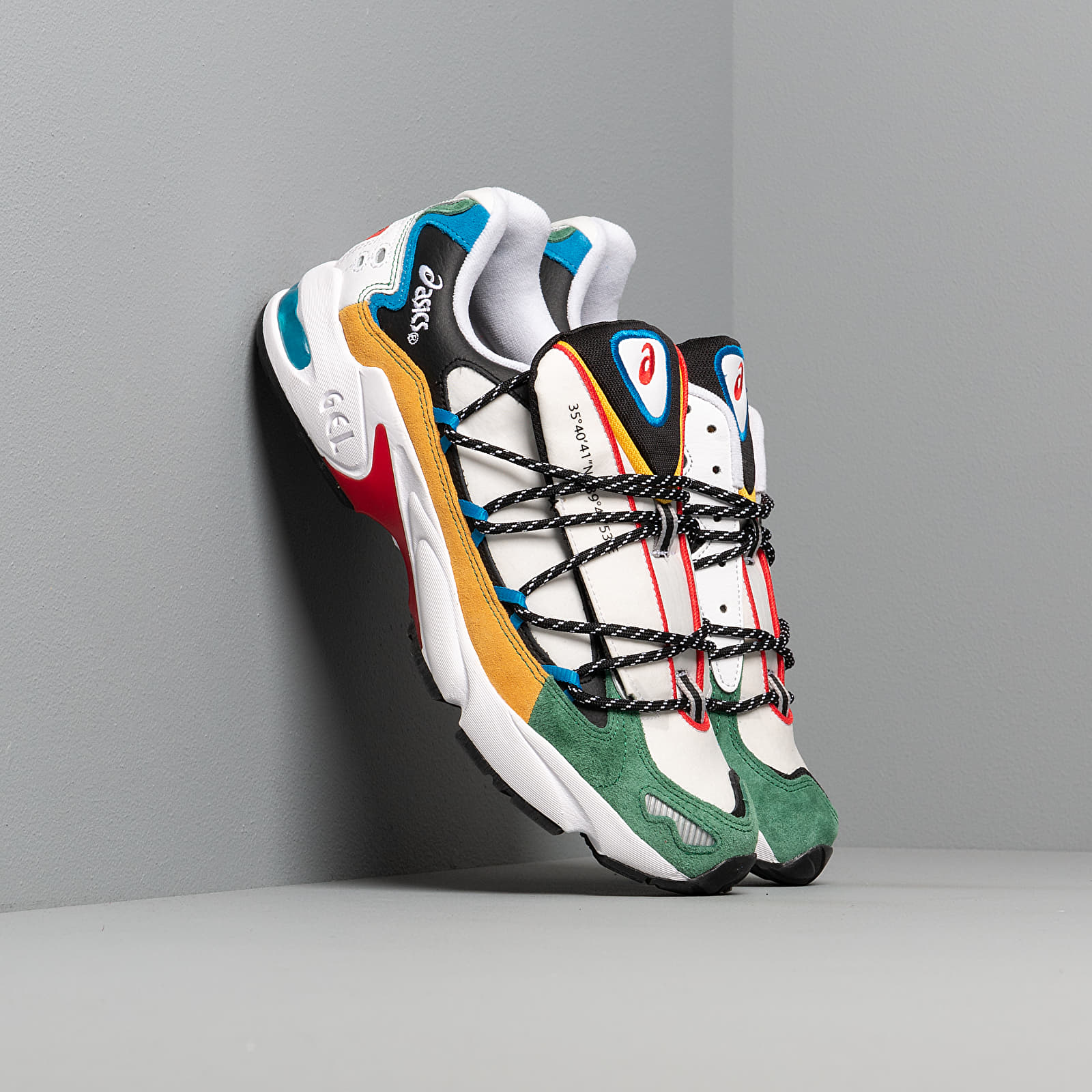 Asics gel kayano 5 og white multi top