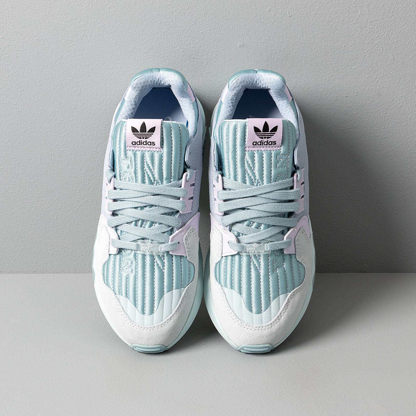 Women s shoes adidas ZX Torsion W Ash Grey Purple Tint Sky Tint Footshop