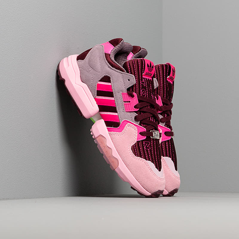 pink♡ adidas ZX Torsion W Maroon/ Shock Pink/ True Pink | Footshop